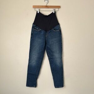 Old Navy Maternity Full Panel OG Straight Jeans in Lily Wash
